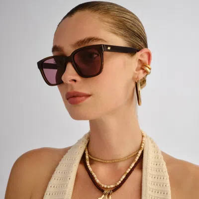 Le Specs Elixir In Brown