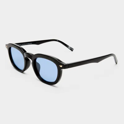 Le Specs Heart Throb Sunglasses In Black