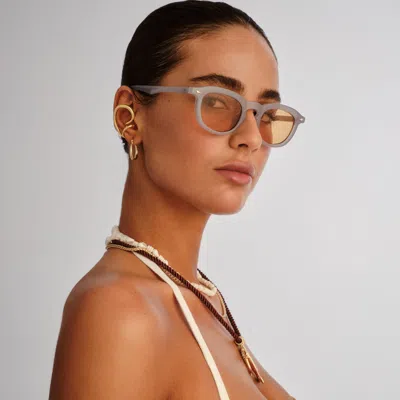 Le Specs Heart Throb In Metallic