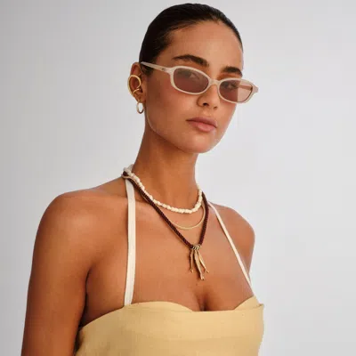 Le Specs Honey Pot Sunglasses In Neutral