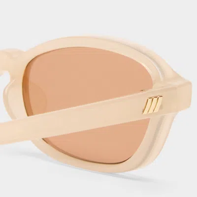 Le Specs Honey Pot Sunglasses In Neutral
