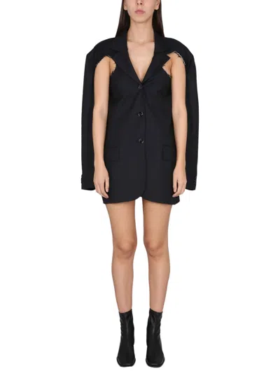 Acne Studios Women Deconstructed Jacket In Black