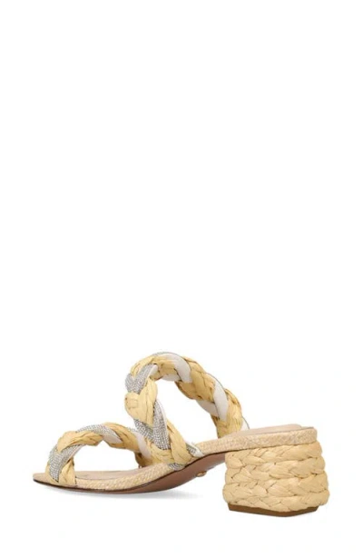 Pelle Moda Ivia Raffia Sandal In Brown