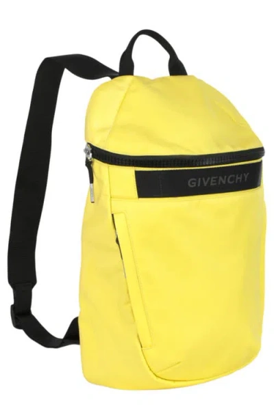Givenchy G Trek Backpack In Yellow