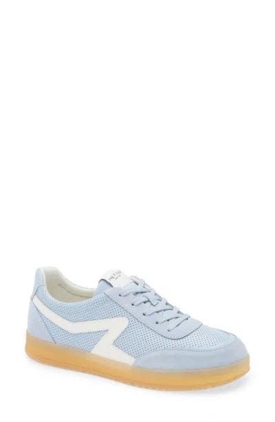 Rag & Bone Retro Leather Court Sneakers 2.0 In Blue