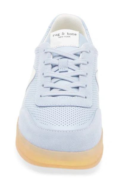 Rag & Bone Retro Leather Court Sneakers 2.0 In Blue
