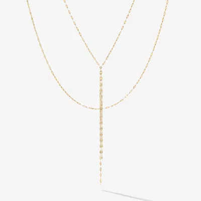 Lana Jewelry Blake Lariat Necklace In Gray