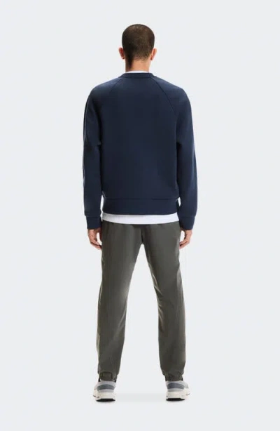 On Focus Tech Crewneck Sweatshirt In Blue