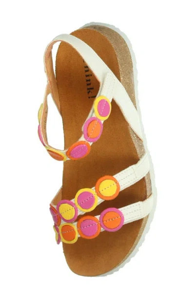 Think ! Koak Ankle Strap Sandal In Nude
