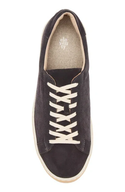 Eleventy Low Top Sneaker In Black