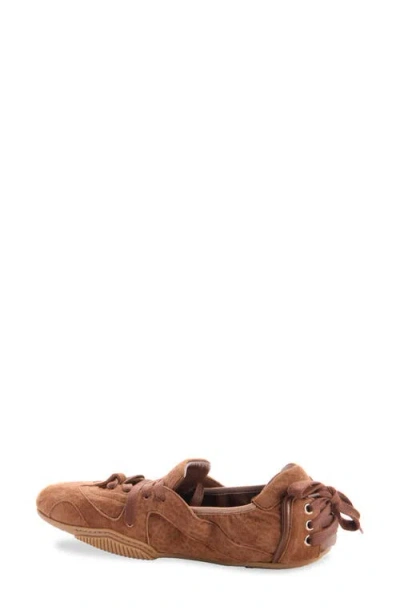 Acne Studios Brown Sneakers With Classic Silhouette And Smooth Finish