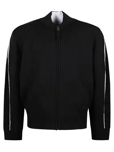 Givenchy Couture Seam Zipped Cardigan Clothing In Black