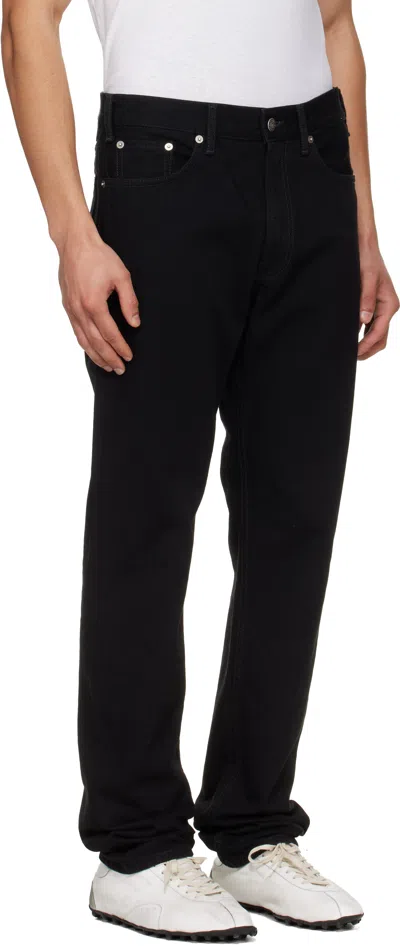 Acne Studios 1979m Belt Loop Jeans In Black