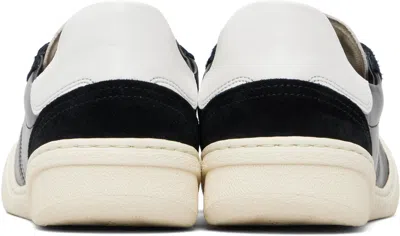 Acne Studios Black Leather Sneakers In Black