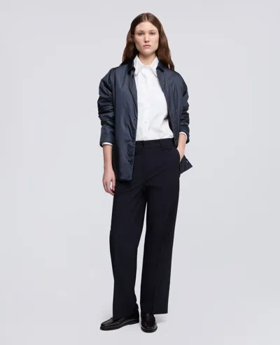 Aspesi Shirt Style Top Collared Neck Long Sleeves In White