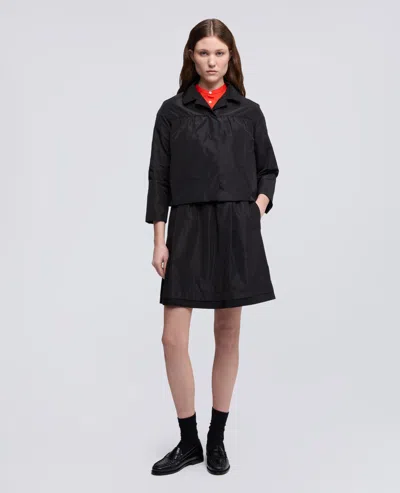Aspesi Veste Technique En Polyester Doublee De Nylon In Black