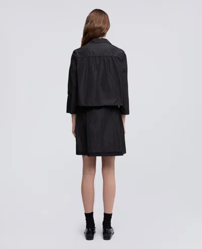 Aspesi Veste Technique En Polyester Doublee De Nylon In Black
