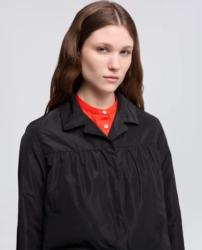 Aspesi Veste Technique En Polyester Doublee De Nylon In Black