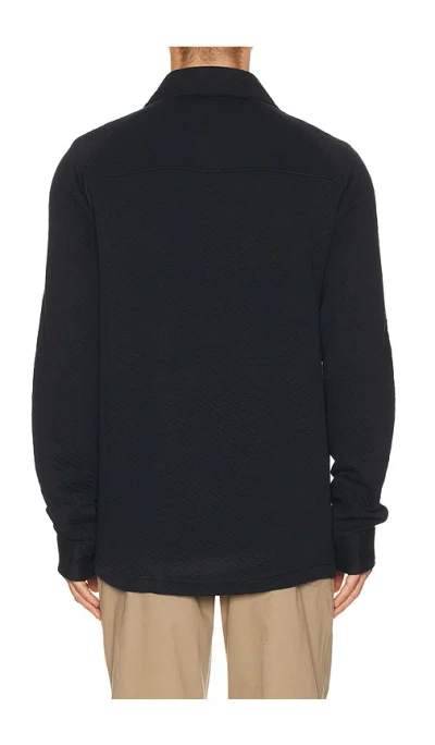 Rhone Weekend Shacket In Black