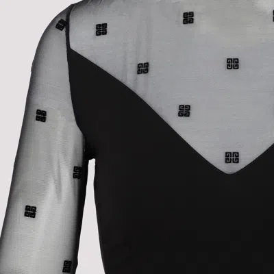Givenchy Dress With 4g Pattern In Black