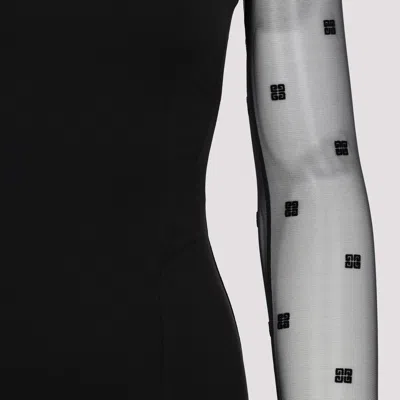 Givenchy Dress With 4g Pattern In Black