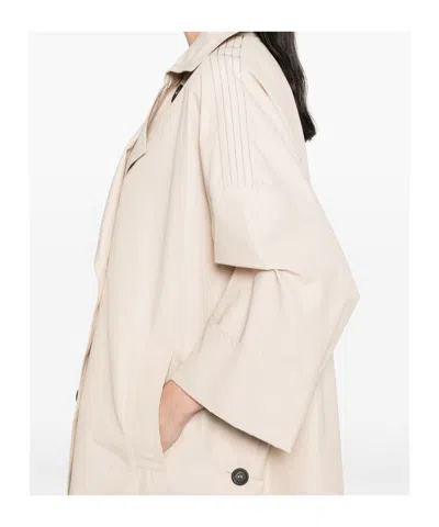 Peserico Double-breasted Jacket In Multi