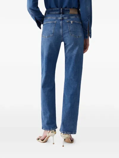 Liu •jo Stone-washed Jeans In Blue