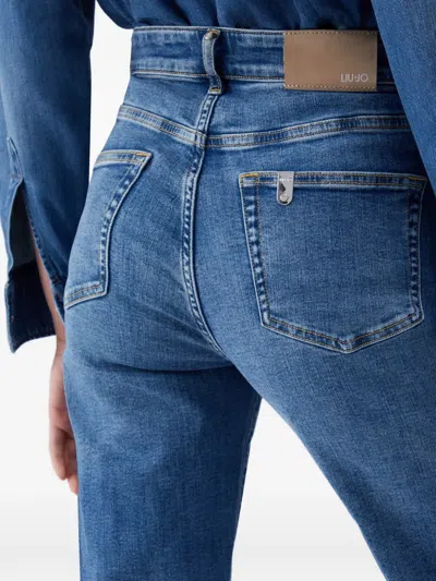Liu •jo Stone-washed Jeans In Blue