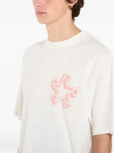 Represent Initial Star T-shirt In White