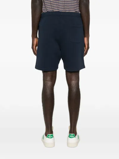 Autry Logo Drawstring Shorts In Black