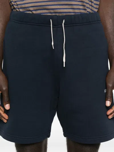 Autry Logo Drawstring Shorts In Black