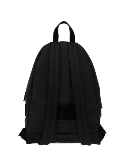 Moschino Logo-detail Backpack In Black