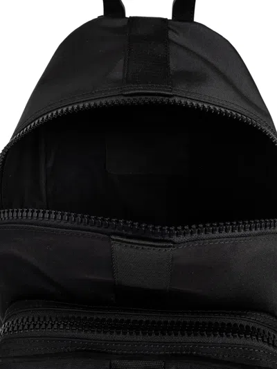 Moschino Logo-detail Backpack In Black