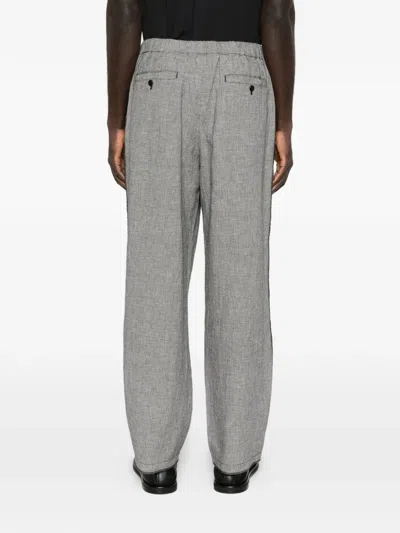 Undercover Patterned Trousers In Black