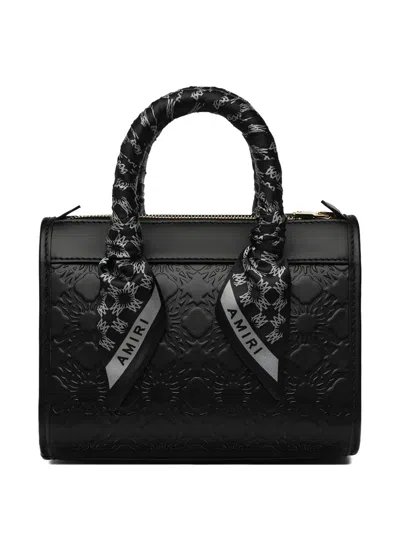 Amiri Women Micro Ma Quad Triangle Hand Bag In Black