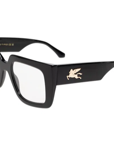 Etro Square-frame Glasses In Black