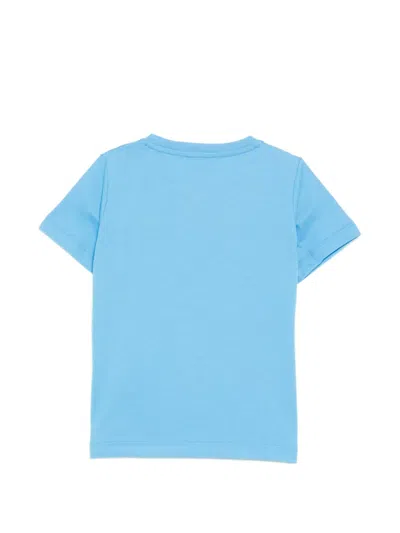 Versace Logo T-shirt In Blue