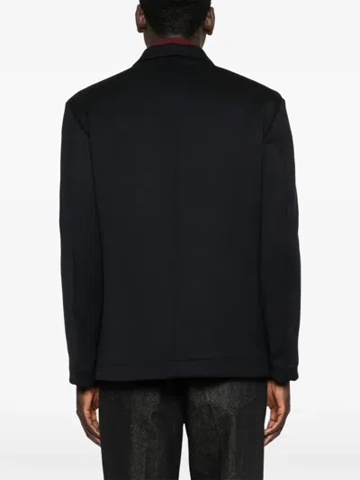 Corneliani Buttoned Pocket Jacket In Black