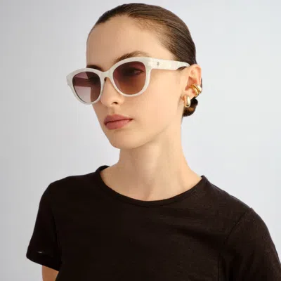 Le Specs Majestic In White