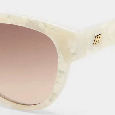 Le Specs Majestic In White