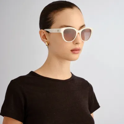 Le Specs Majestic In White