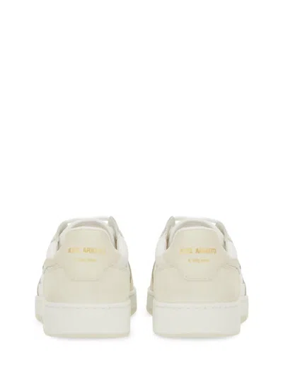 Axel Arigato Dice Lo Bee Bird Sneakers In White Leather In Multi