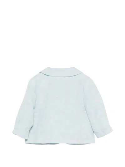 Fay Buttoned Jacket In Blue