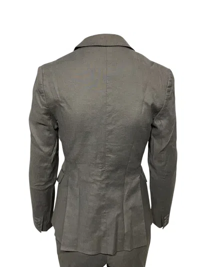 Pre-owned Joseph Flap-pocket Single-breasted Suit In Gray