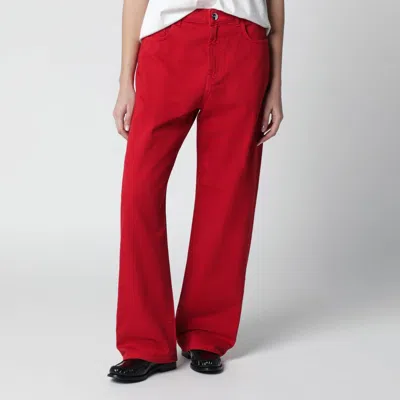 Rohe Belt-loop Pocket Jeans In White