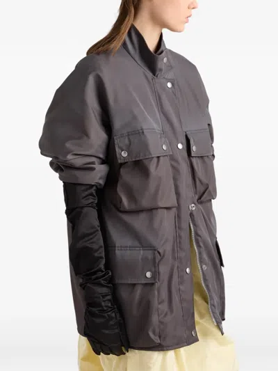 Prada Waterproof Jacket In Black