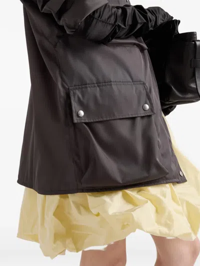 Prada Waterproof Jacket In Black