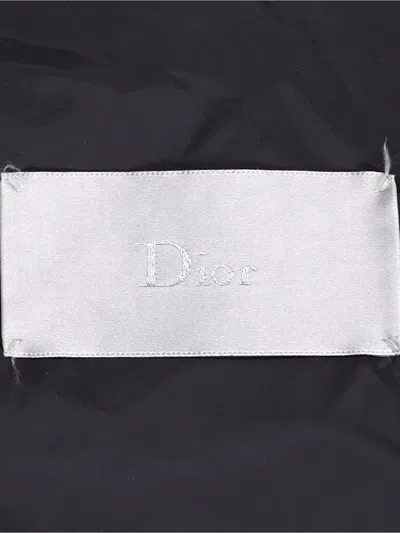 Pre-owned Dior Turtleneck Puffer Jacket In Black