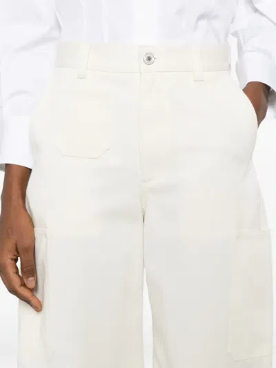Givenchy Patch Pocket Jeans In Neutral