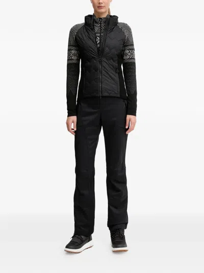 Newland Quilted Patterned Jacket In Black